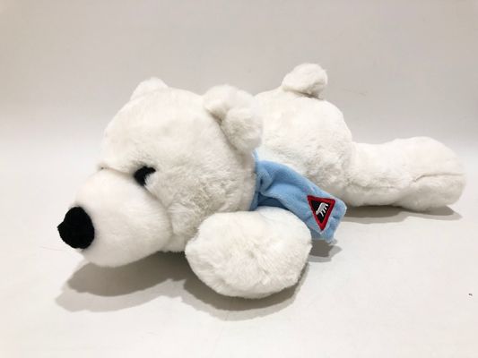 100% PP Bawełna Prezent Wypchany Mały Leżący Niedźwiedź Polarny Pluszowe Zabawki Prezenty Dla Dzieci