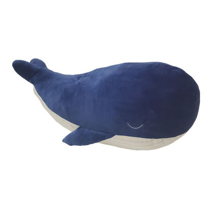 Gigantyczna wypchana zabawka wieloryba Duży prezent do dekoracji wnętrz Pluszowa zabawka Audyt BSCI