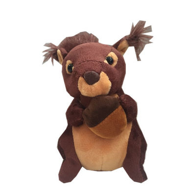 7 &amp;#39;&amp;#39; 17 cm Brązowy Giant Wiewiórka Wypchane zwierzę Miękka zabawka Prezent dla dzieci