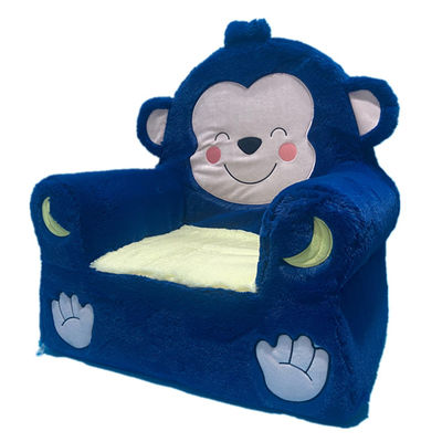48cm Dekoracyjne pluszaki Monkey Pluszowe krzesło Memory Foam Bean Bag Chair