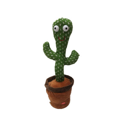 Nagrywanie Powtarzające się Taniec Śpiewający Kaktus Pluszowa zabawka Dostosowana