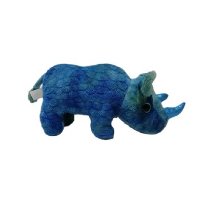 Pluszowy pluszowy nosorożec niebieski 28 cm