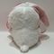35cm 14&quot; Różowy i Biały Wielkanocny plusz Zabawki Królik Królik Wystawione zwierzę w truskawce
