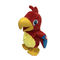 18cm 7.09in Nagrywanie czerwonej papugi pluszowa zabawka śpiewająca śmiejąca się chodzenie