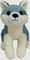 16 cm 6,3 cala Wilk Dzikie zwierzęta pluszowe zabawki wykonane z materiałów pochodzących z recyklingu Przyjazny dla dzieci