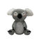 20 cm szara mówiąca pluszowa zabawka powtarzająca się mówiąca koala 100% PP bawełna wewnątrz