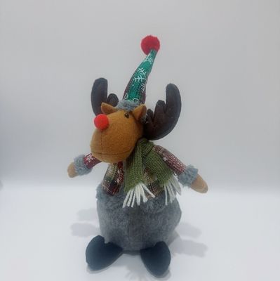 20 cm Świąteczna Pluszowa Zabawka Renifer Wypchanych Zwierząt Zabawka Kolorowa