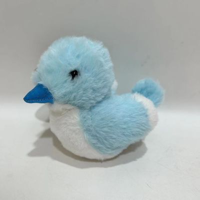 Płuszczowy i żywy pluszowy niebieski gołąb w/ dźwiękowy animowany ptak zabawka BSCI Factory