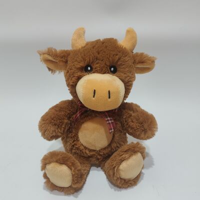 Nagrywanie i powtarzanie ruchu w lewo i w prawo krowy szkockiej