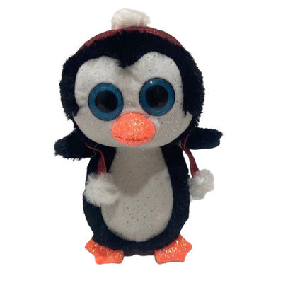 18 cm 7,09 cala Świąteczne pluszowe zabawki Pingwin Wypchanych zwierząt Nagrywanie powtarzania