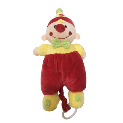 Musical Doll 38CM 14.96IN Niemowlęce pluszowe zabawki z funkcją czerwonego Clown Play EMC