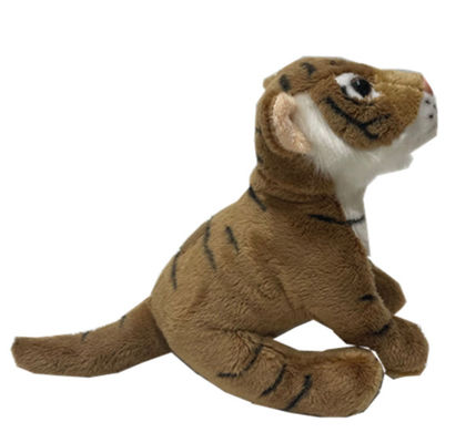 17 cm 6,69 cala Domowe zabawki z materiałów pochodzących z recyklingu Duże wypchane zwierzę tygrysa