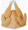 Pluszowy indyczy kapelusz podudzie opaski na głowę indycze nogi podudzie Boppers na Halloween akcesoria na święto dziękczynienia