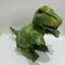 Ryczący i poruszający się zielony dinozaur pluszowa zabawka dla dzieci Realistyczna zwierzęca intelektualna wypchana zabawka
