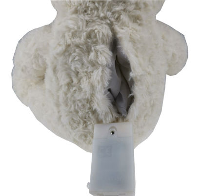 Gorąca sprzedaż Oświetlenie LED Stuffed Animal Kolorowe Świecące Płaszcz Teddy Bear Projekcja Światło kołyska Płaszcz Teddy Bear
