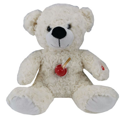Gorąca sprzedaż Oświetlenie LED Stuffed Animal Kolorowe Świecące Płaszcz Teddy Bear Projekcja Światło kołyska Płaszcz Teddy Bear