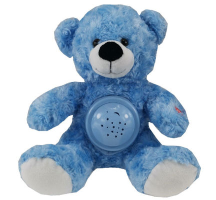 Gorąca sprzedaż LED Stuffed Animal Kolorowy Świecący Płaszcz Teddy Bear Projekcja Światło kołyska Płaszcz Teddy Bear