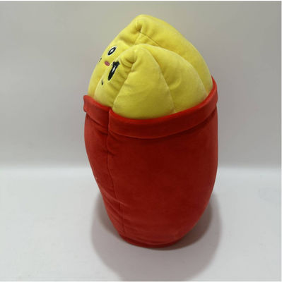 Emocjonalne frytki 35cm Cute Support Poduszka Poduszka Dekoracja domowa Przytulna pluszowa zabawka