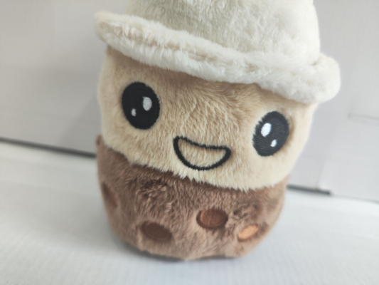 Pluszowa zabawka do bubble tea nagrywająca i powtarzająca, zabawka elektroniczna, zabawka funkcjonalna, najlepszy prezent dla dzieci