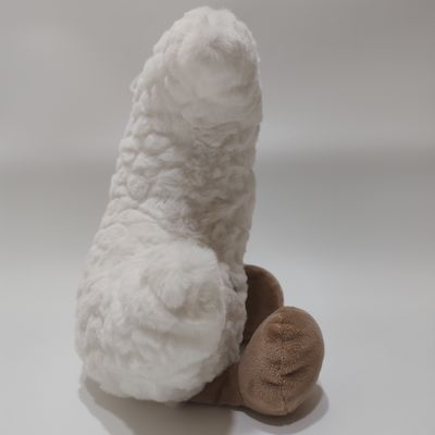 Pluszowa zabawka Księżyc do spania z efektem oddychania i światłem LED dla dzieci