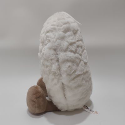 Pluszowa zabawka Księżyc do spania z efektem oddychania i światłem LED dla dzieci