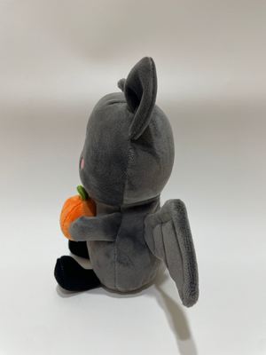 7 sztuk różnorodny nietoperz z dywanem pluszowe zabawki, urocze jedzenie wypełnione zwierzęta dla dzieci i dekoracji domu