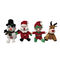 4 ASSTD 0.23M 9.06IN Świąteczne pluszowe zabawki Frosty The Snowman Wypchane zwierzę