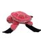 Różowy Długie Futro Nadziewane Żółw Nakolannik Pluszowa Zabawka 28 cm Do Narciarstwa Snowboardowego Deskorolka